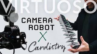 HIGH-SPEED shuffles shot in SLOWMO with ROBOT cam | Camera Robot X Cardistry | Cardistry by Virtuoso