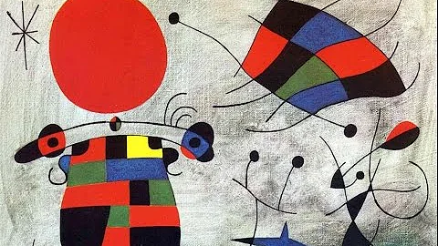 Joan Miro. Brief biography and paintings. great fo...