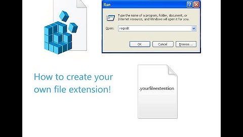 How to create your own file extension 100% no clickbait
