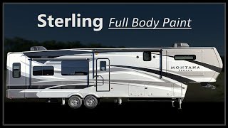 New Montana (Sterling) Full Body Paint | Montana 3781RL New Fifth Wheel