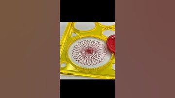 Wow 🤩 how many rotation ? ❤️ #spirograph #design #drawing  #art