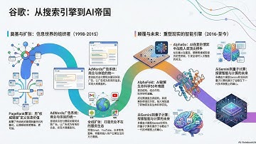 【AI帝国的基石】谷歌凭什么统治世界？揭秘从PageRank到AlphaFold和Gemini的“登月思维”