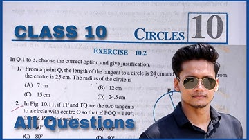 Ex 10.2 Class 10 | Circles | Class 10 NCERT | Ex 10.2 New Syllabus CBSE Rajmith study
