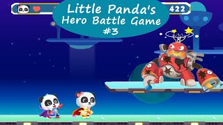 Little Panda's Hero Battle Game #3 | BabyBus Games For Kids