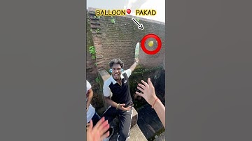 BALLOON KO UDDA DIYA😢#parkour #viral #trending #youtube #video #rooftop #jump #new #running #shorts