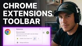 How to Enable or Disable Extensions Toolbar Menu in Chrome [2026] | Step-by-Step