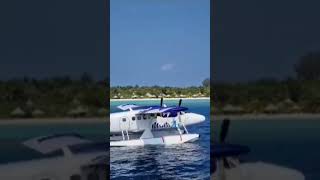 Seaplane close view ️ #maldives #travel #seaplane #honeymoon