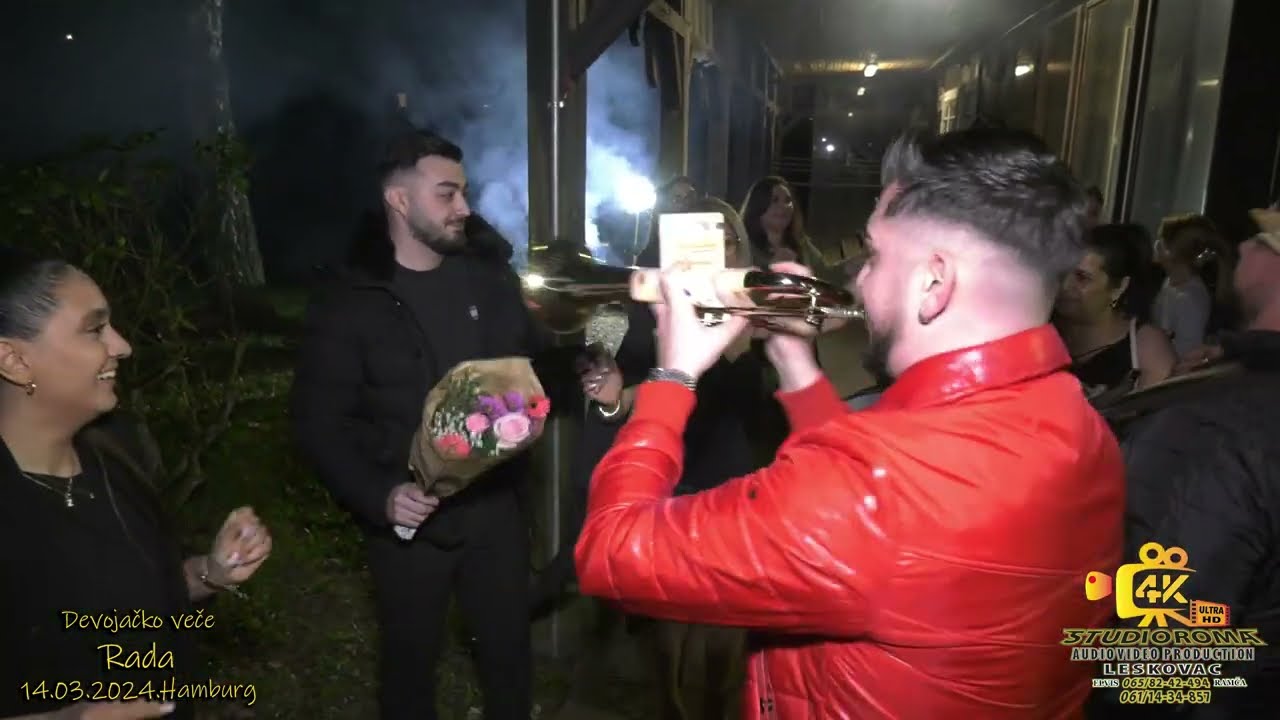 DEVOJAČKO VEČE RADA KOD FAMILIJE PAPRIKARI 14.03.2024.HAMBURG VIDEO PRODUCTION STUDIO ROMA ELVIS 4K