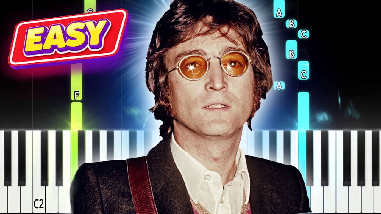 Imagine – John Lennon | Easy Piano Tutorial