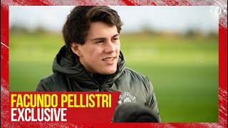 Celebrity Facundo Pellistri Exclusive "It's a dream for me to be part of this club" | Manchester United Net Worth