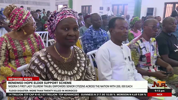 First Lady Flags Off ₦200,000 Grant for 9,500 Senior Citizens Nationwide