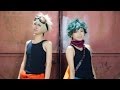 【ヒロアカ】幼馴染でBURNING踊ってみた+a【コスプレ】