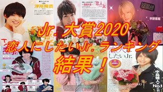 恋人にしたいjr 大賞ランキング の結果がすごすぎた Youtube 恋人にしたいjr 大賞ランキング の結果がすごすぎた Youtube