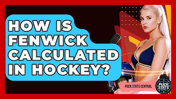 How Is Fenwick Calculated In Hockey? - Puck Stats Central