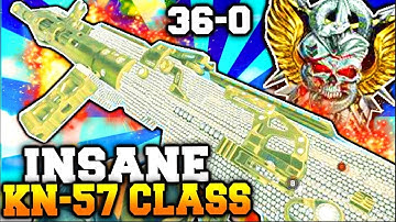 BLACK OPS 4  KN-57 CLASS SETUP DROPS A FLAWLESS NUCLEAR! KN-57 INSANE BUFFED BEST CLASS SETUP (BO4)