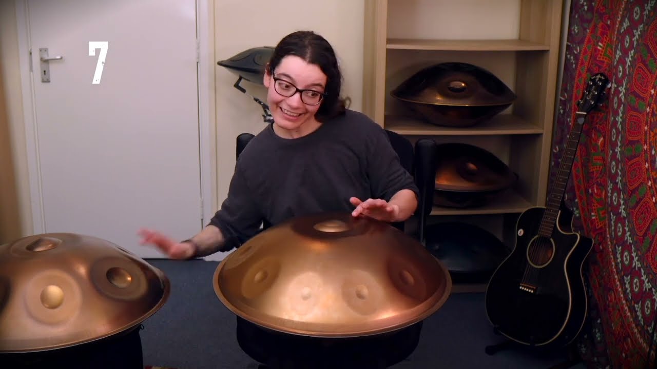 One Handpan Melody, 8 Different Styles