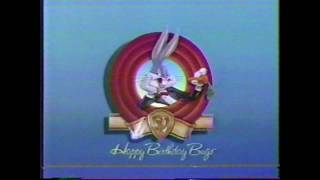 Bugs Bunny 'Happy Birthday Bugs' animated logo