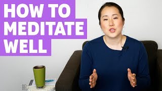 How to MEDITATE PROPERLY | Meditation Tip