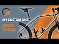 My custom seven cycles titanium bike  greshfit bike fitting