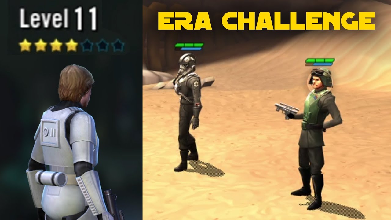 Can Level 11 Stormtrooper Luke get it done? | SWGOH Era Coliseum