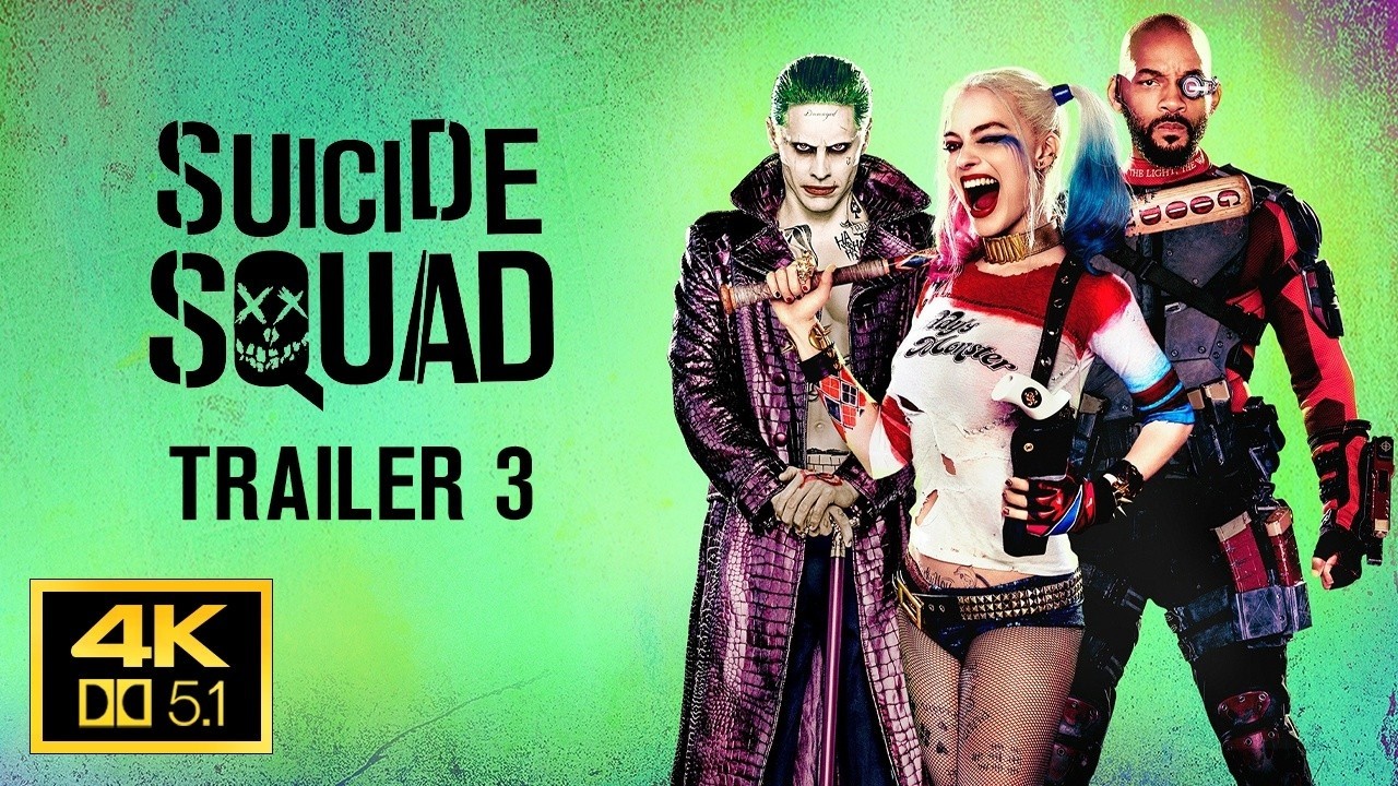 Suicide Squad 2016 Trailer 3 4K - YouTube