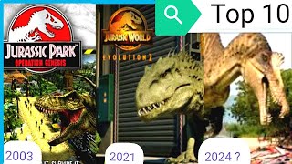 top 10 mejores juegos de dinosaurios / construcción y gestión de parques / enderman 9904