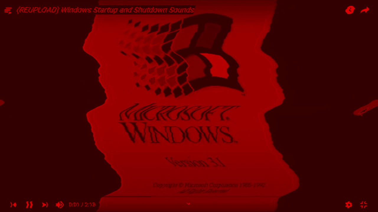 Windows Startup And Shutdown Sounds Effects (Sponsored By Preview 2 Effects)
