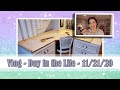 Vlog - Day in the Life || 11.21.2020 || Thrifting and DIY Corner Desk