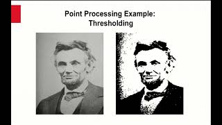 Point Operations in Image Processing: Negative, Thresholding, and Scaling