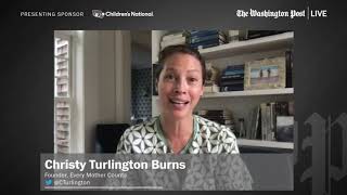 Christy Turlington Burns says U.S. C-section rate needs to be addressed