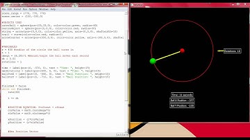 VPython - Circular Motion