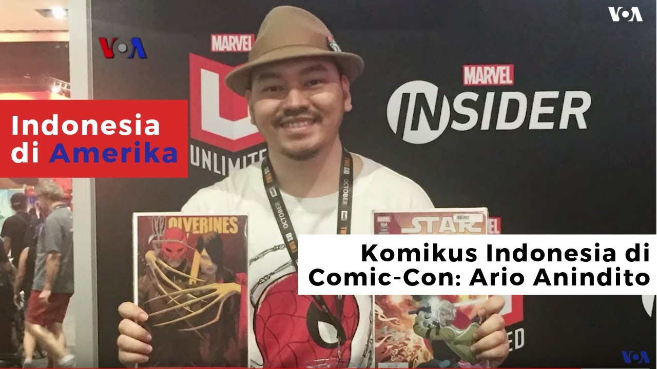 voice of american dad Komikus Indonesia di Comic-Con: Ario Anindito