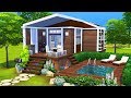 LUXURIOUS TINY HOUSE 🌲 | The Sims 4 | Speed Build