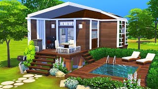 LUXURIOUS TINY HOUSE 🌲 | The Sims 4 | Speed Build