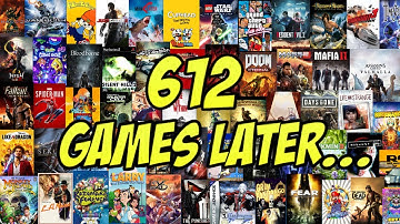 612 Games Later, 5 Years Of Conquering The Backlog Retrospective