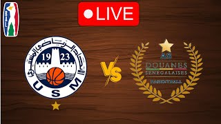 🔴 Live: Monastir vs Douanes | Basketball Africa League 2023-2024 | Live Play by Play