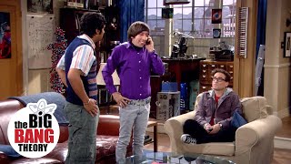 Howard's Impression of Raj | The Big Bang Theory