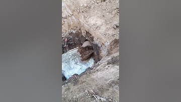 Cleaning process of canal pipe blockage- Good tools and machinery make work easy
