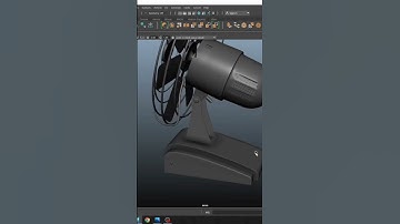 3d retro fan#viral#likeandsubscribe#maya#ytshorts