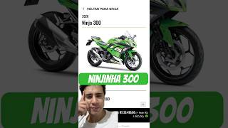 Kawasaki ninja300, uma moto que você PAGA POUCO por muito #motos #kawasaki #kawasakininja #ninja300