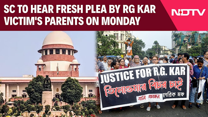 RG Kar Case | Supreme Court To Hear Fresh Plea By RG Kar Victim's Parents On Monday