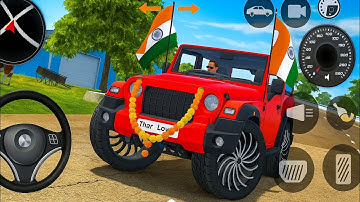 Modified Mahindra Thar Car Games: Indian Cars (Gadi Wala Game) - Car Game Android Gameplay 2025