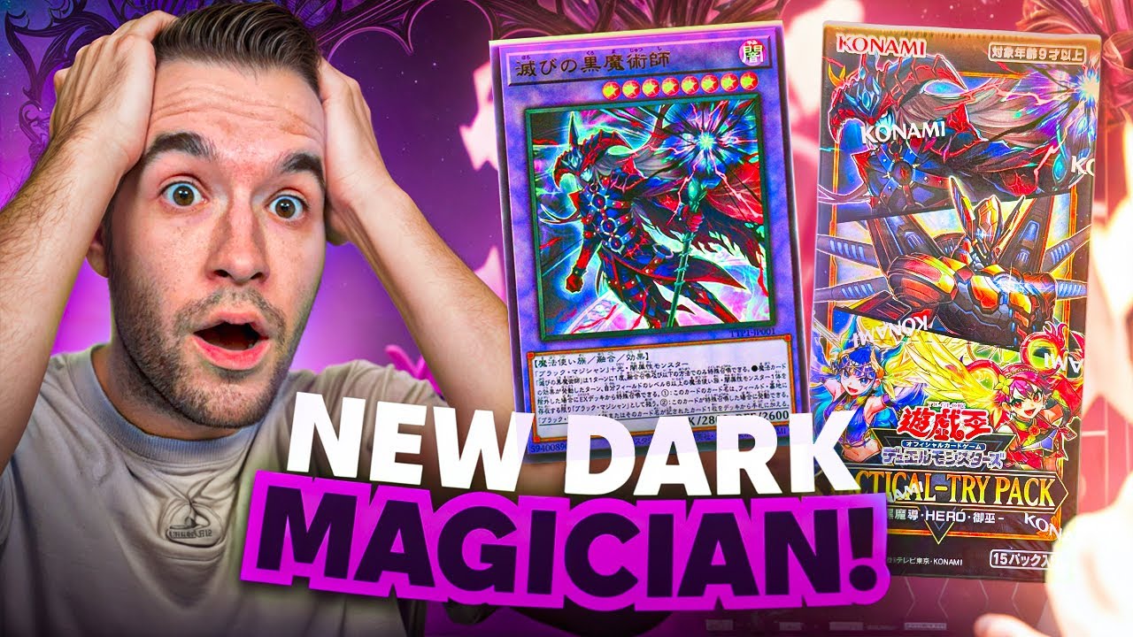 Opening Konami's New DARK MAGICIAN Yugioh Cards! (Are They GOOD?)