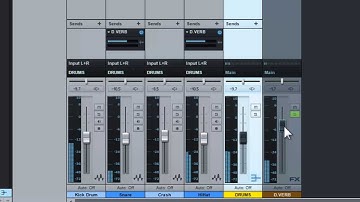How To: Signal Flow and Add Submix Bus  and Fx Channels in Studio One 2