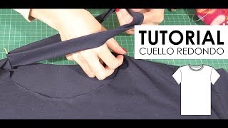 DIY COSTURA: Como coser un Cuello Redondo FÁCIL.