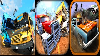 all Destruction Crew Vehicles Real Life Vehicles | Demolition Derby Crash Racing screenshot 5