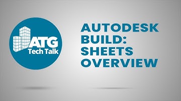 Autodesk Build: Sheets Overview