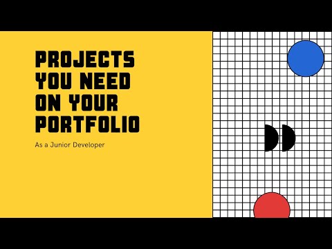 видео: The type of projects you want in your Portfolio as A Junior Developer