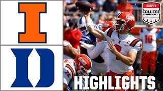 Illinois Fighting Illini Vs. Duke Blue Devils Full Game Highlights Espn College Football
