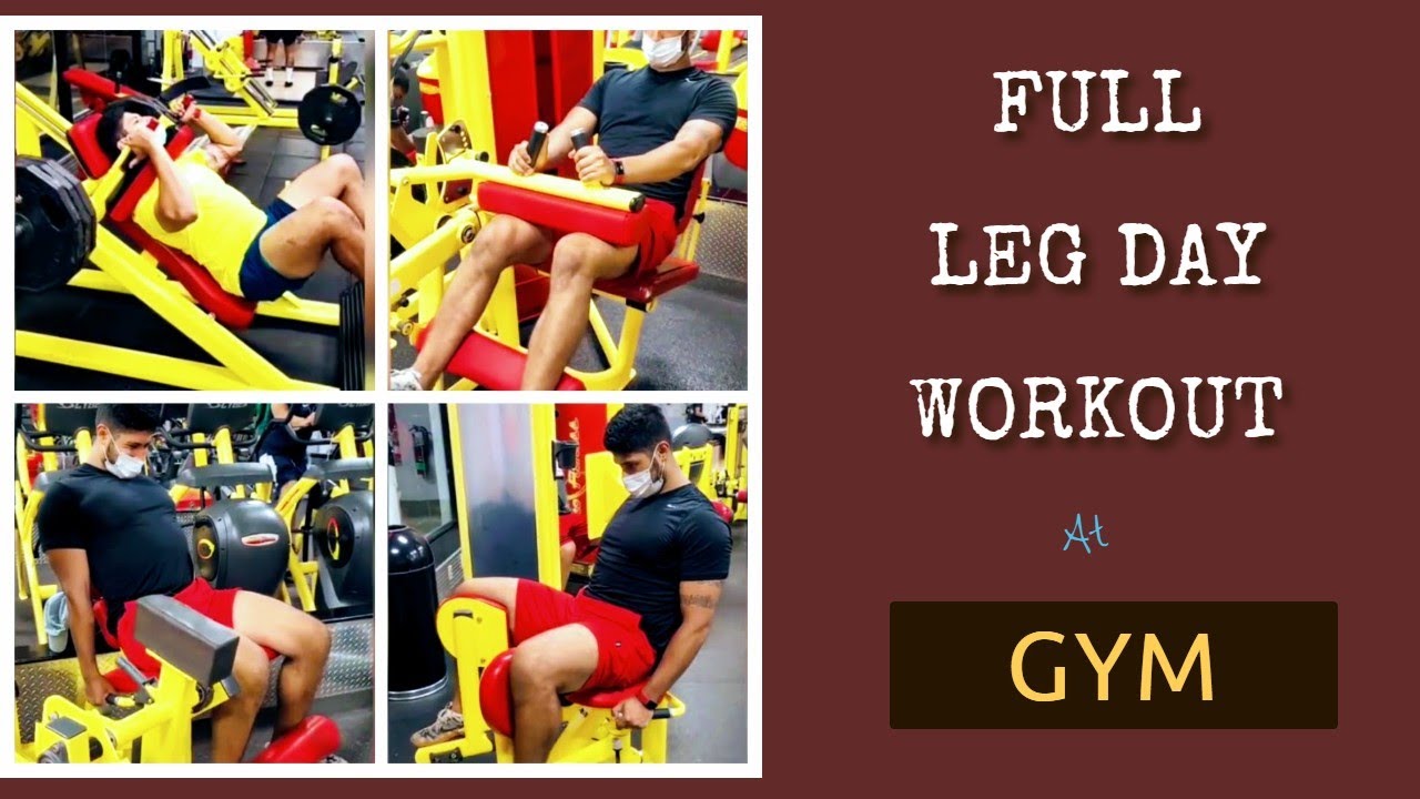 Full Leg Day Workout At Gym 2021 | Human Beast Leg Workout - YouTube